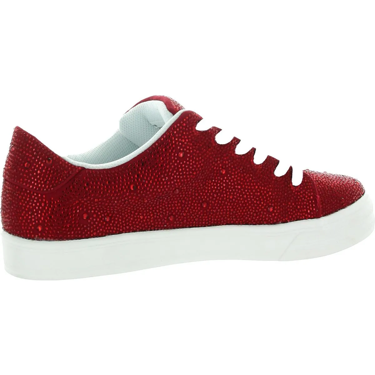 Womens Rhinestone Man Made Casual And Fashion Sneakers