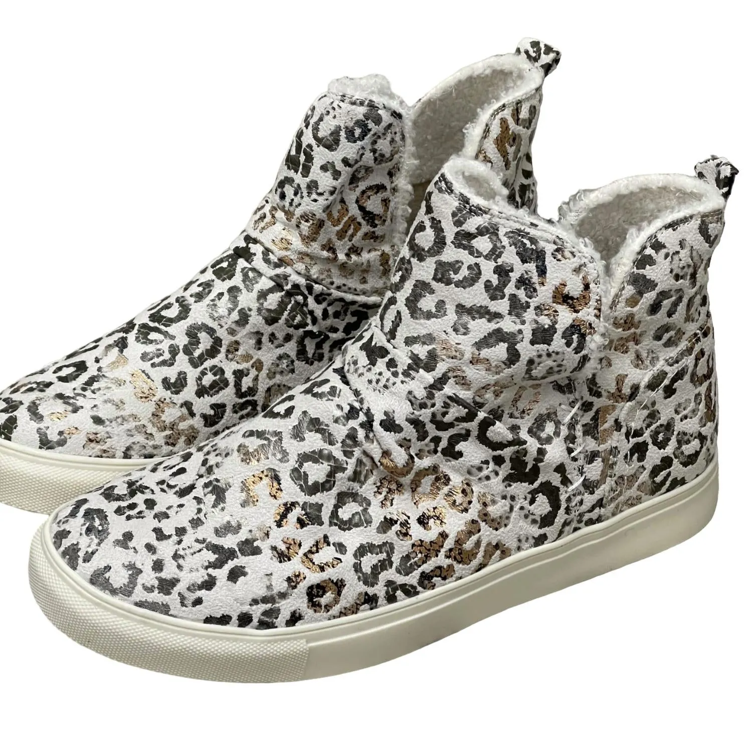 Women's Rica Sneakers In White Leopard