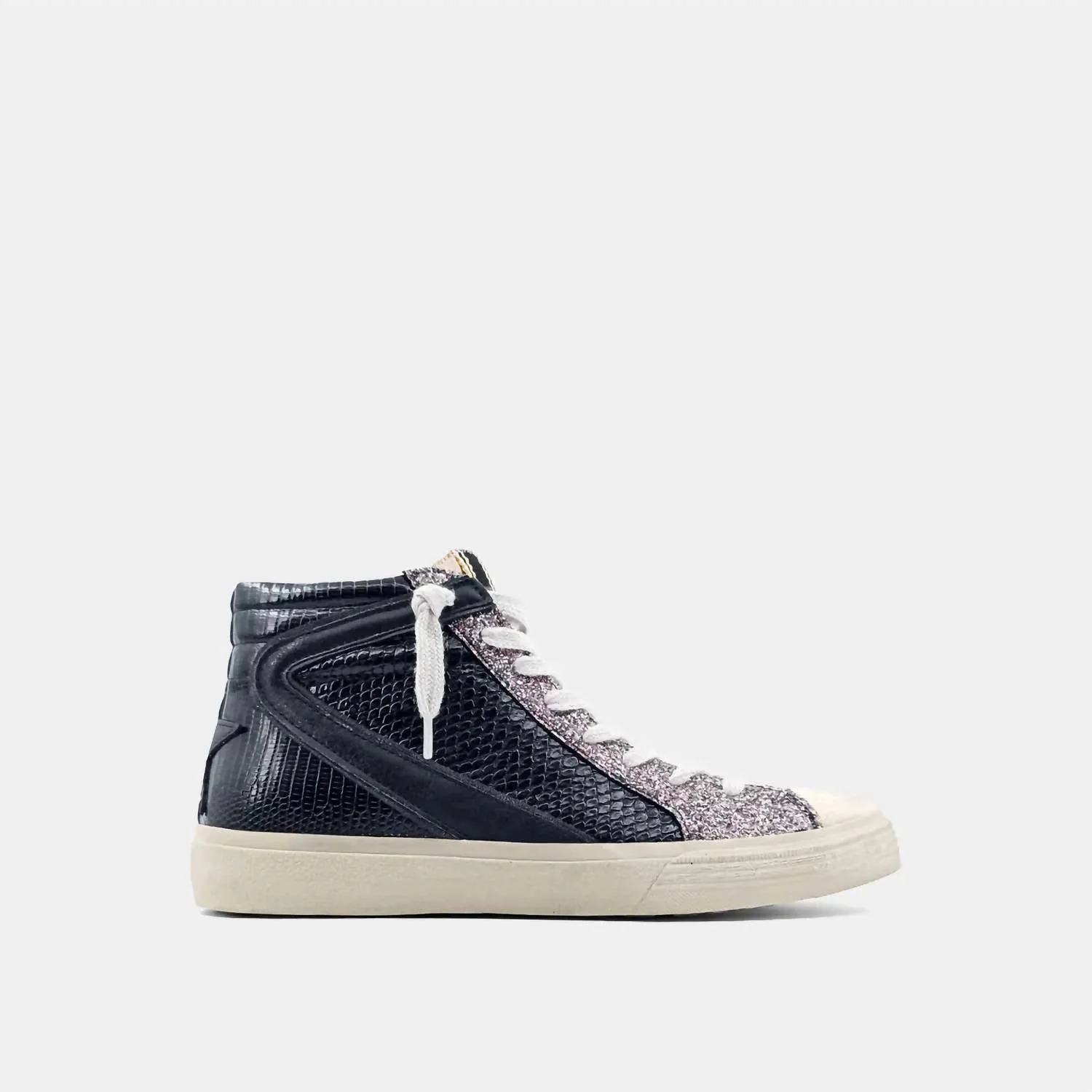 Women's Rooney Sneaker In Black Snake