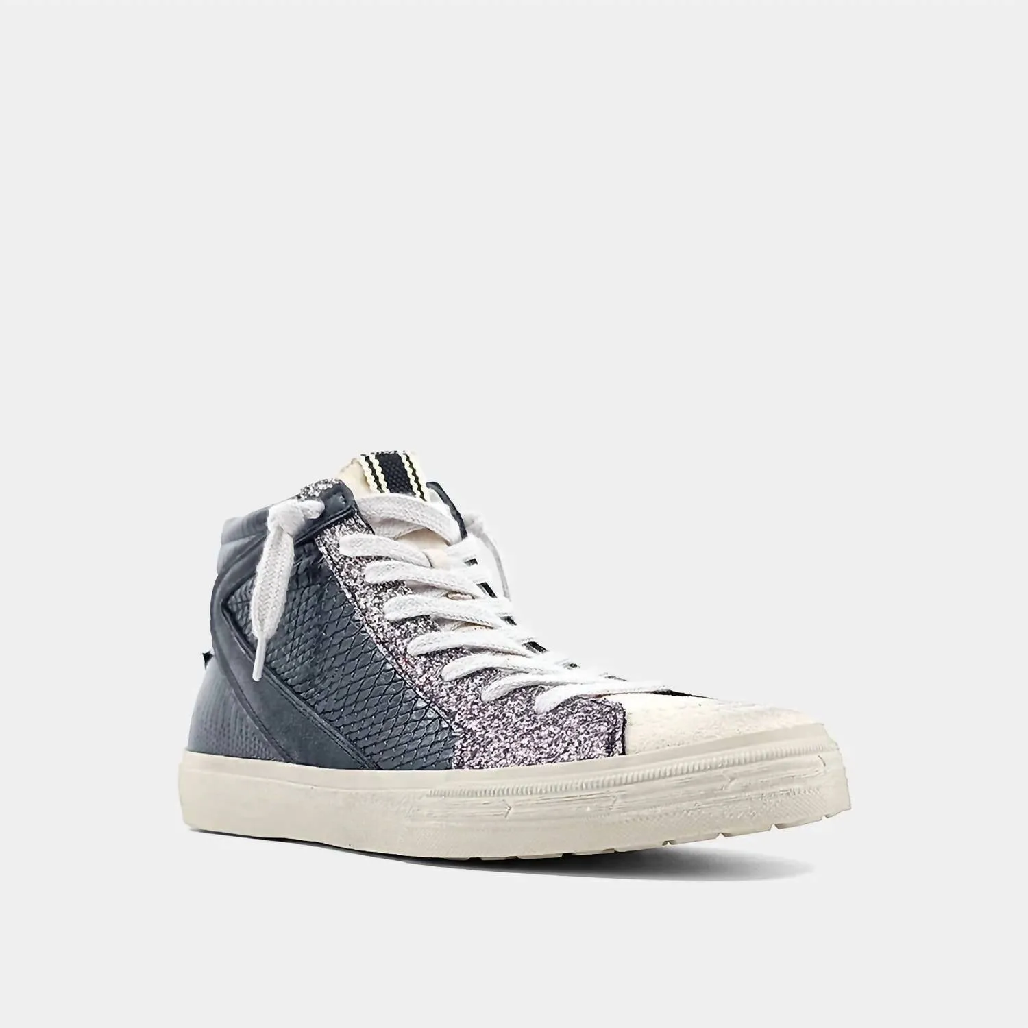 Women's Rooney Sneaker In Black Snake