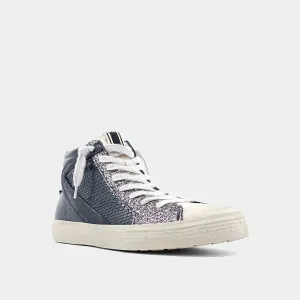 Women's Rooney Sneaker In Black Snake