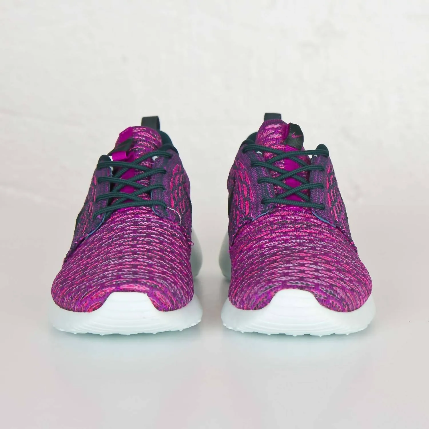 Women's Roshe One Flyknit Shoes In Dark Atomic Teal/dark Atomic Teal-Vivid Purple