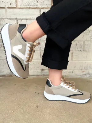 Women's She's An Ace Sneakers In Tan