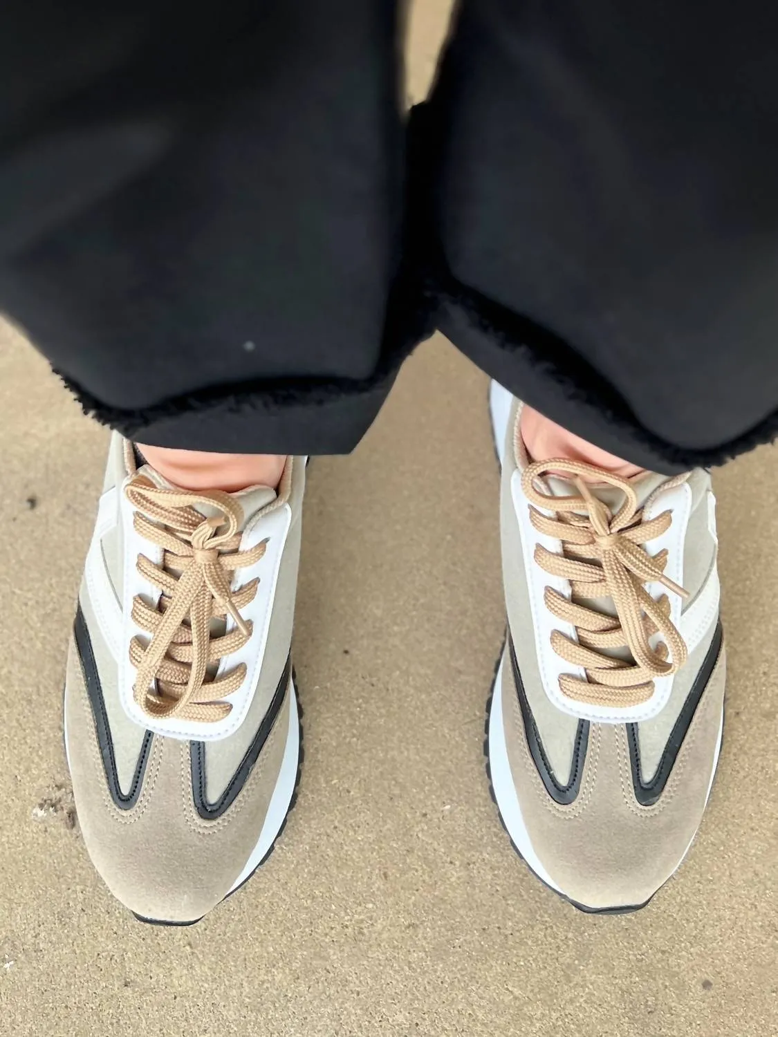 Women's She's An Ace Sneakers In Tan