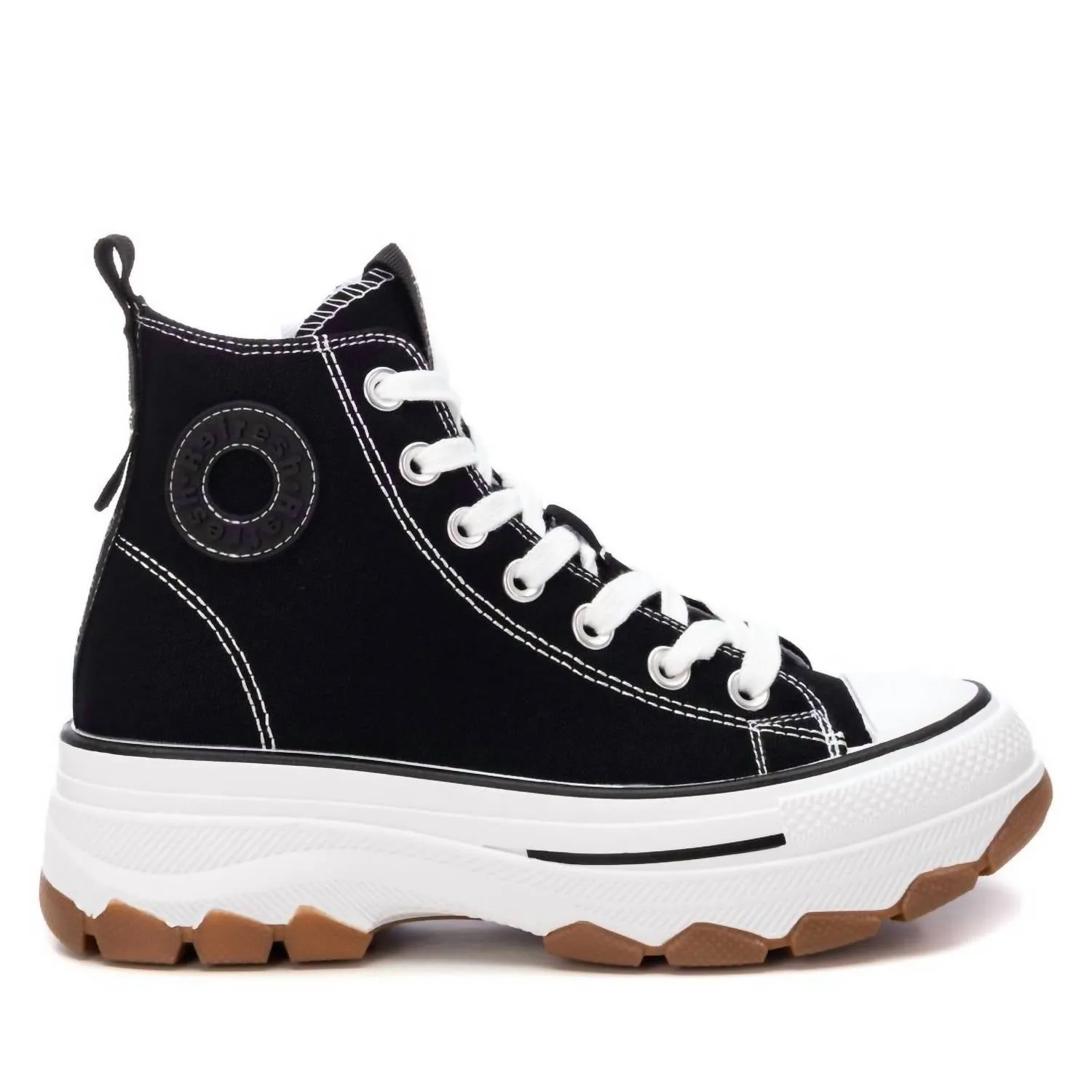 Women's Sneaker Booties In Black