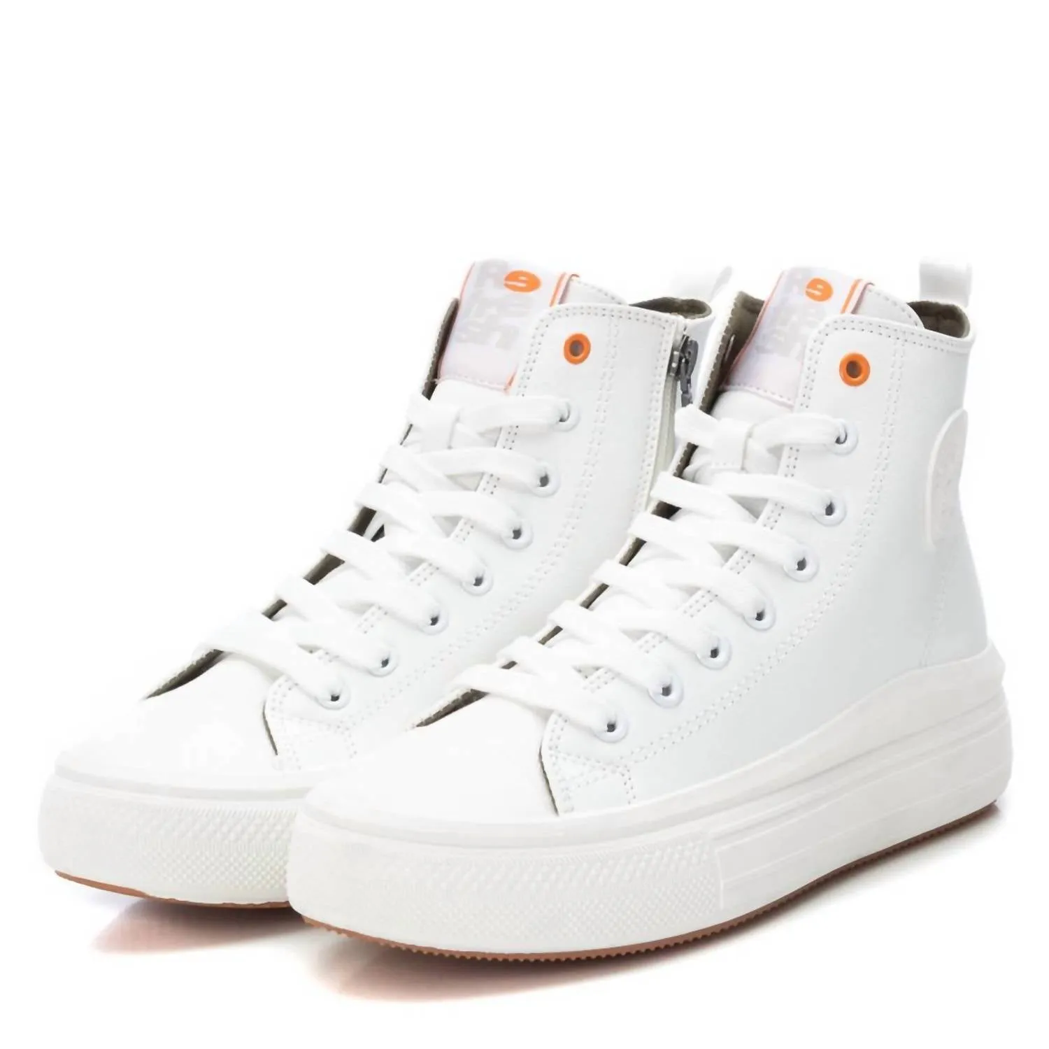 Women's Sneakers Boots In White