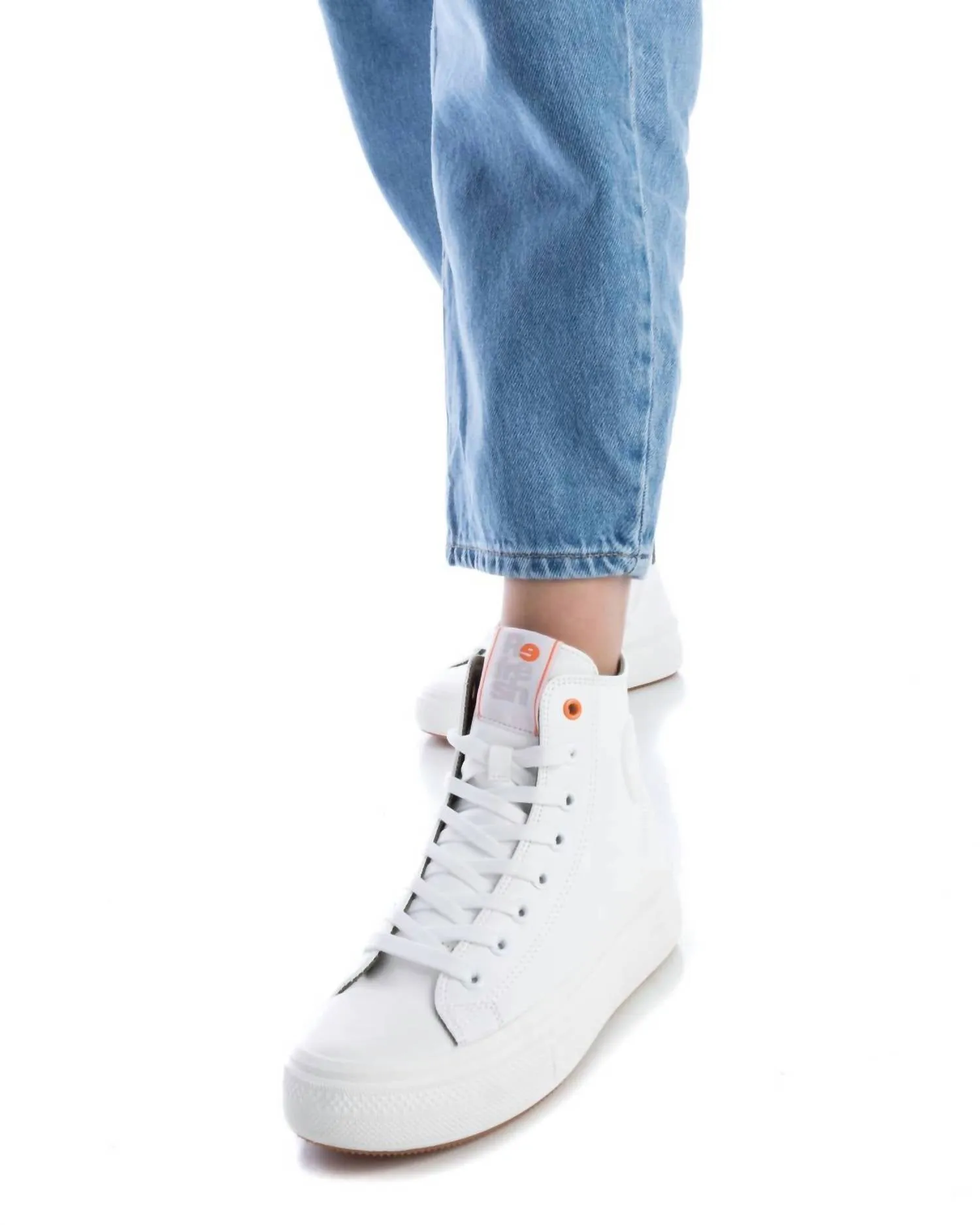 Women's Sneakers Boots In White