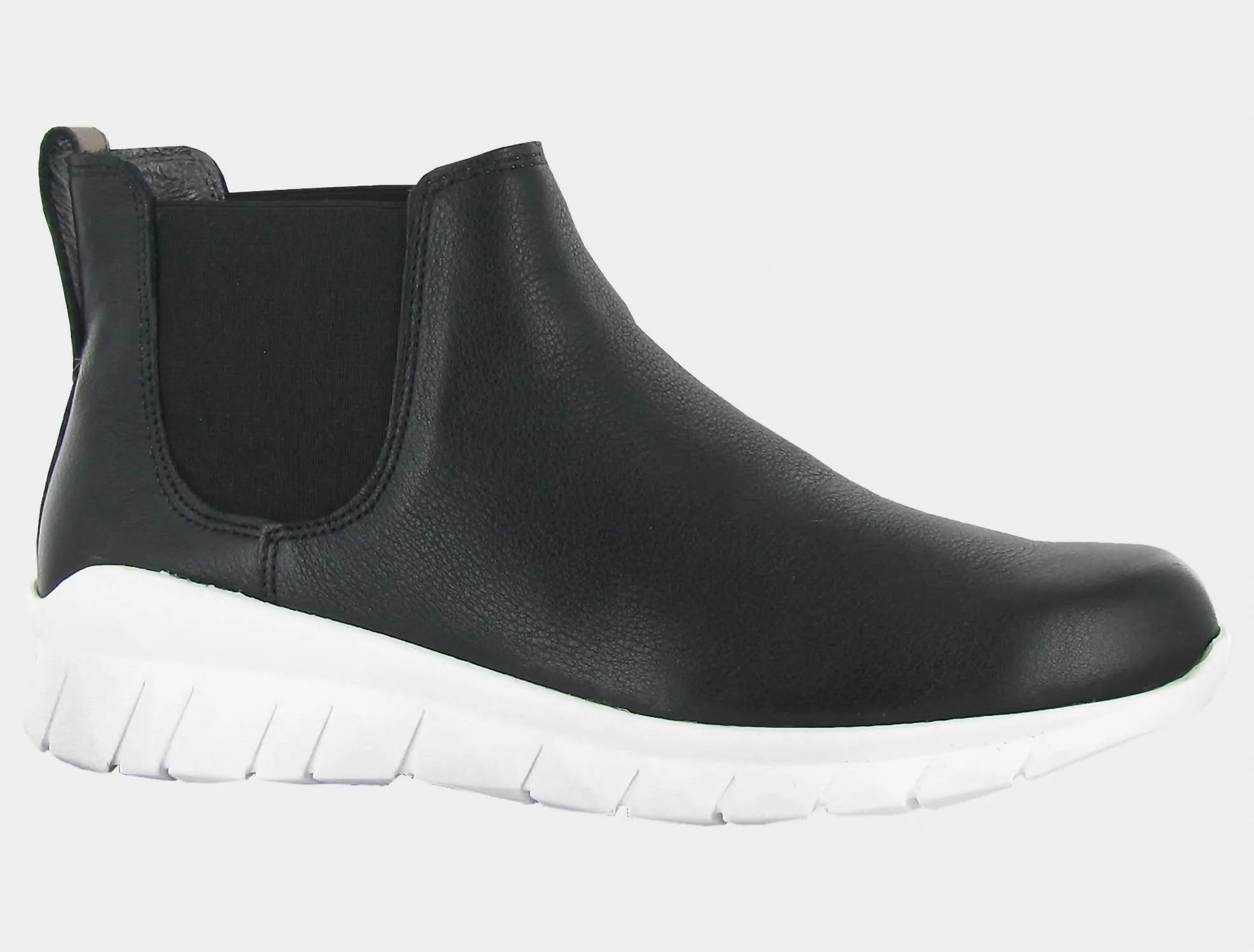 Women's Solar Sneaker In Soft Black Leather