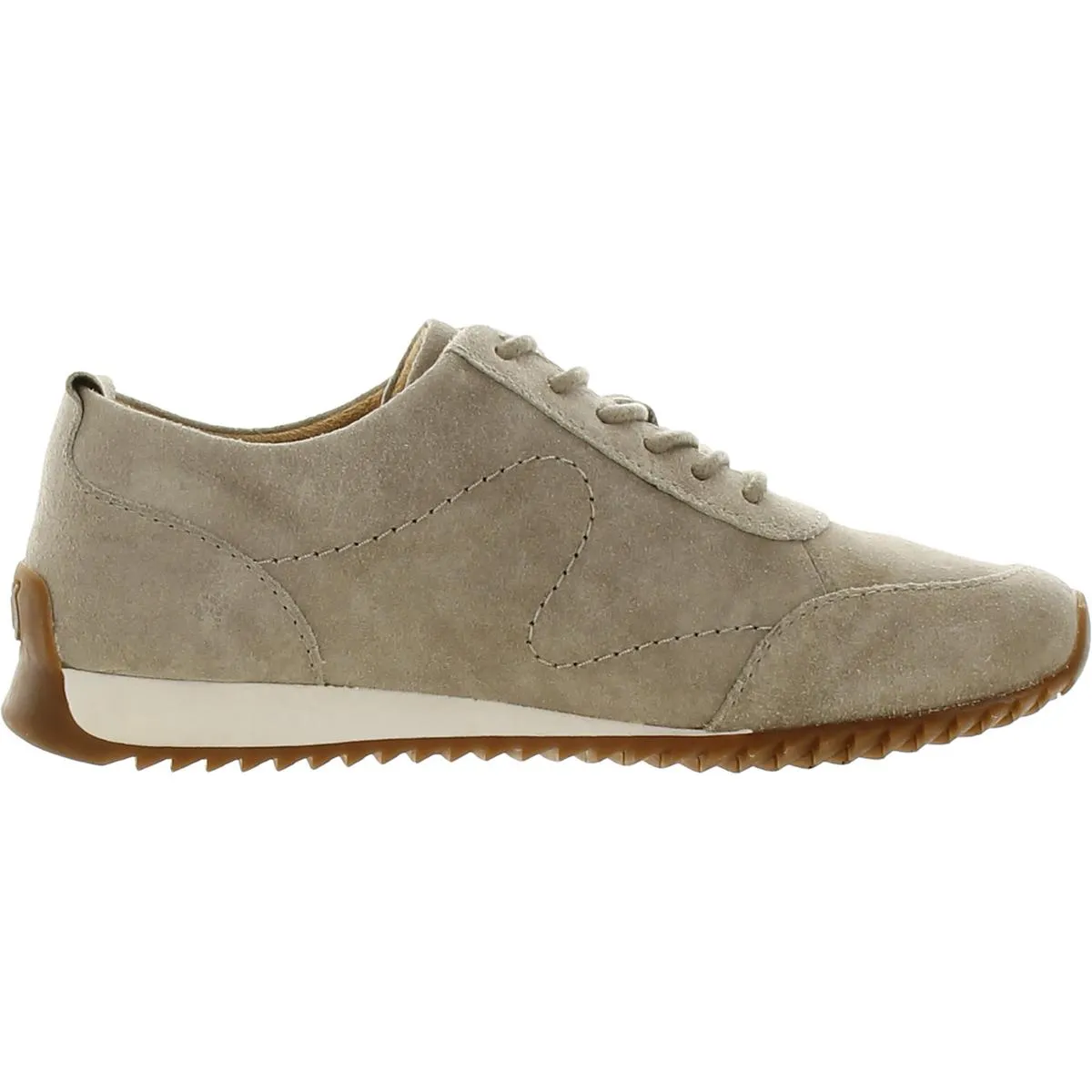 Womens Suede Lace-Up Casual And Fashion Sneakers