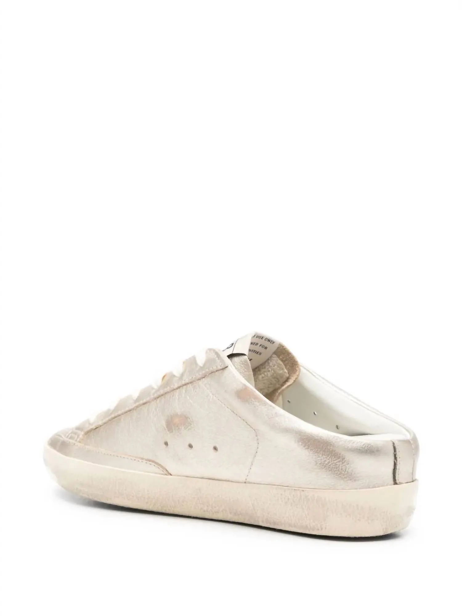 Women's Super Star Sabot Sneakers In Platinum/cream