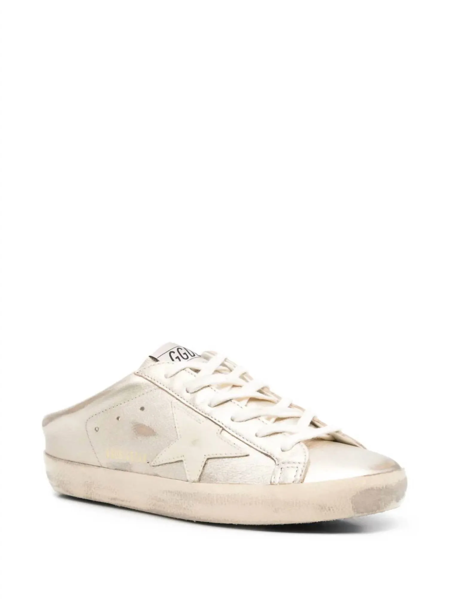 Women's Super Star Sabot Sneakers In Platinum/cream