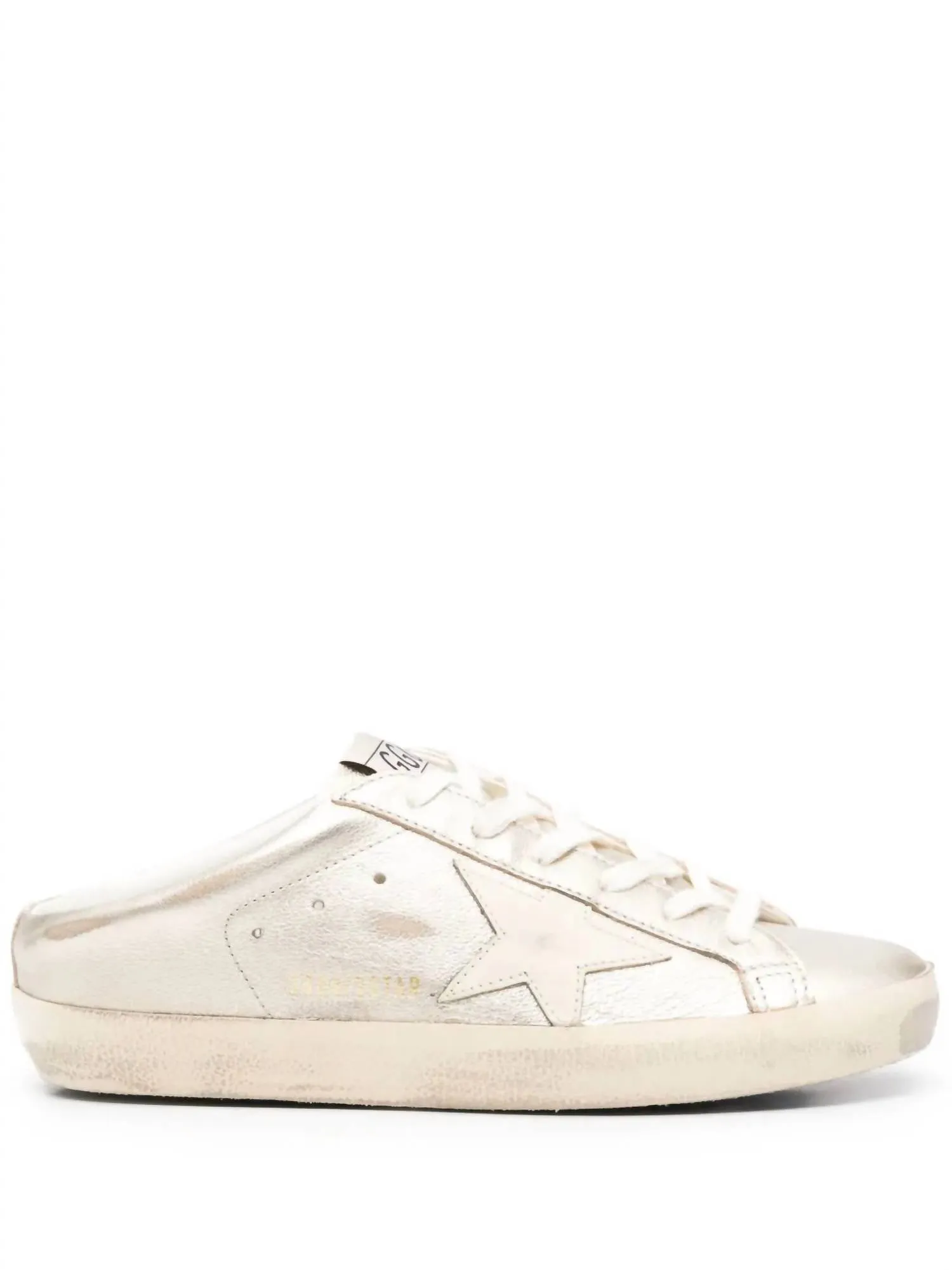 Women's Super Star Sabot Sneakers In Platinum/cream