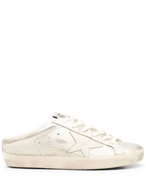 Women's Super Star Sabot Sneakers In Platinum/cream