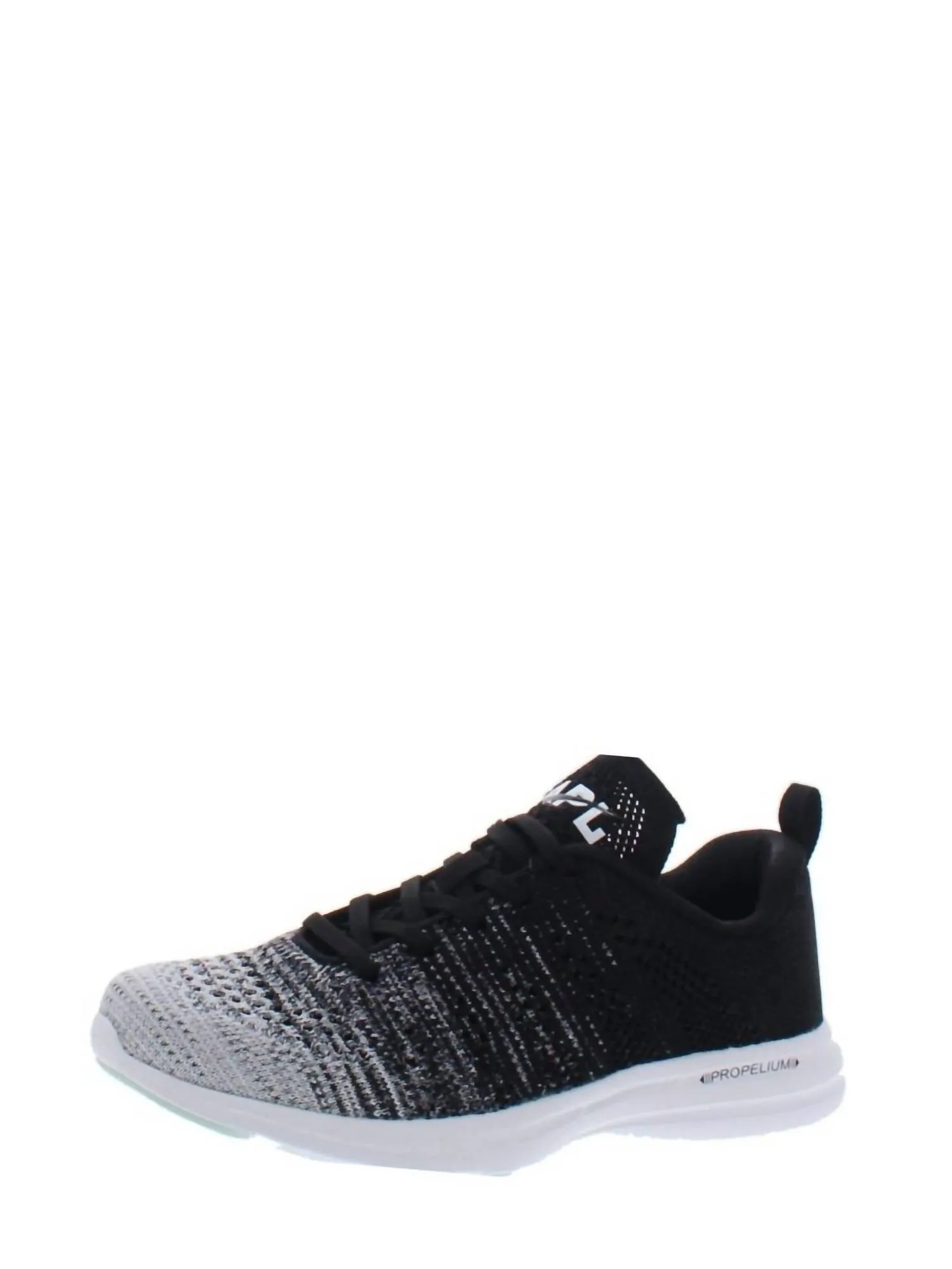 Women's Techloom Pro Sneaker In White/heather Grey/black Melange