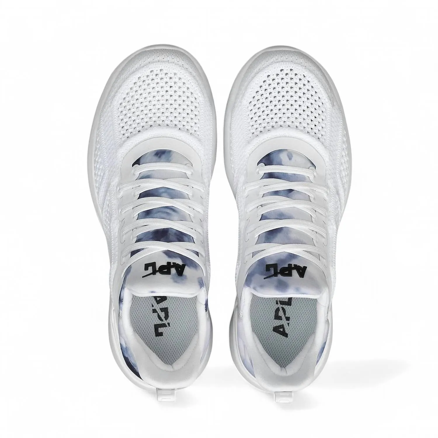 Women's Techloom Tracer Shoes In White/black/tie-Dye