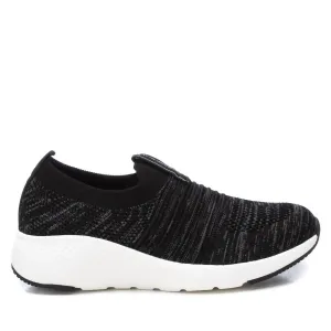 Women's Technical Fabric Sneakers In Black