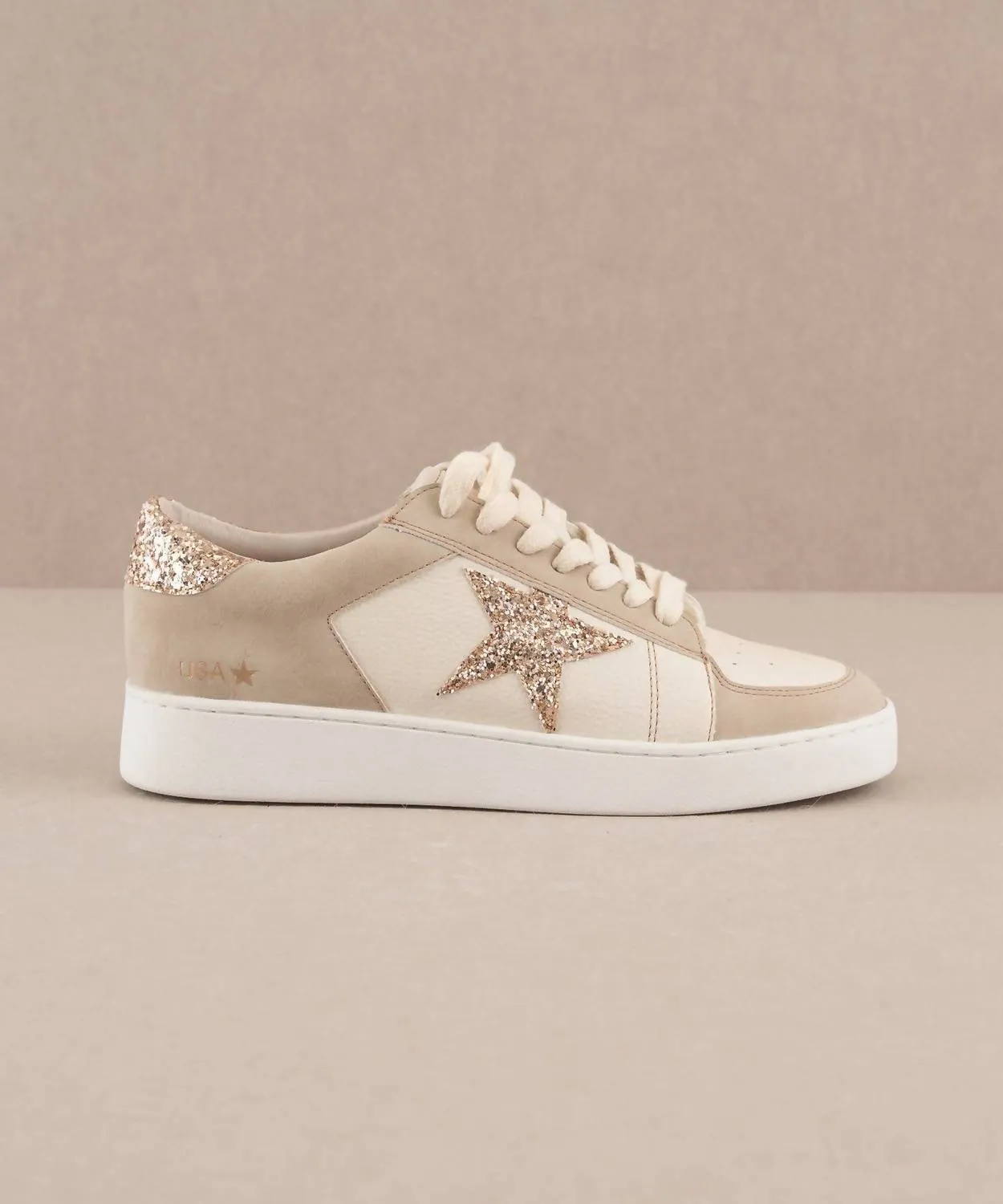 Women's The Liberty Star Sneakers In Beige
