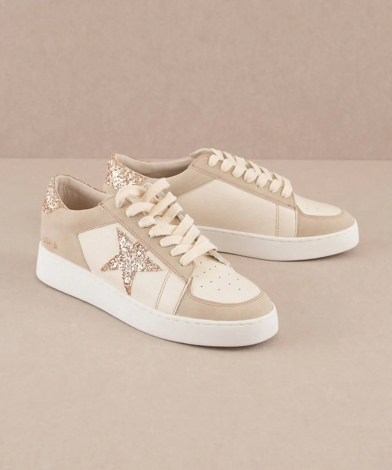 Women's The Liberty Star Sneakers In Beige