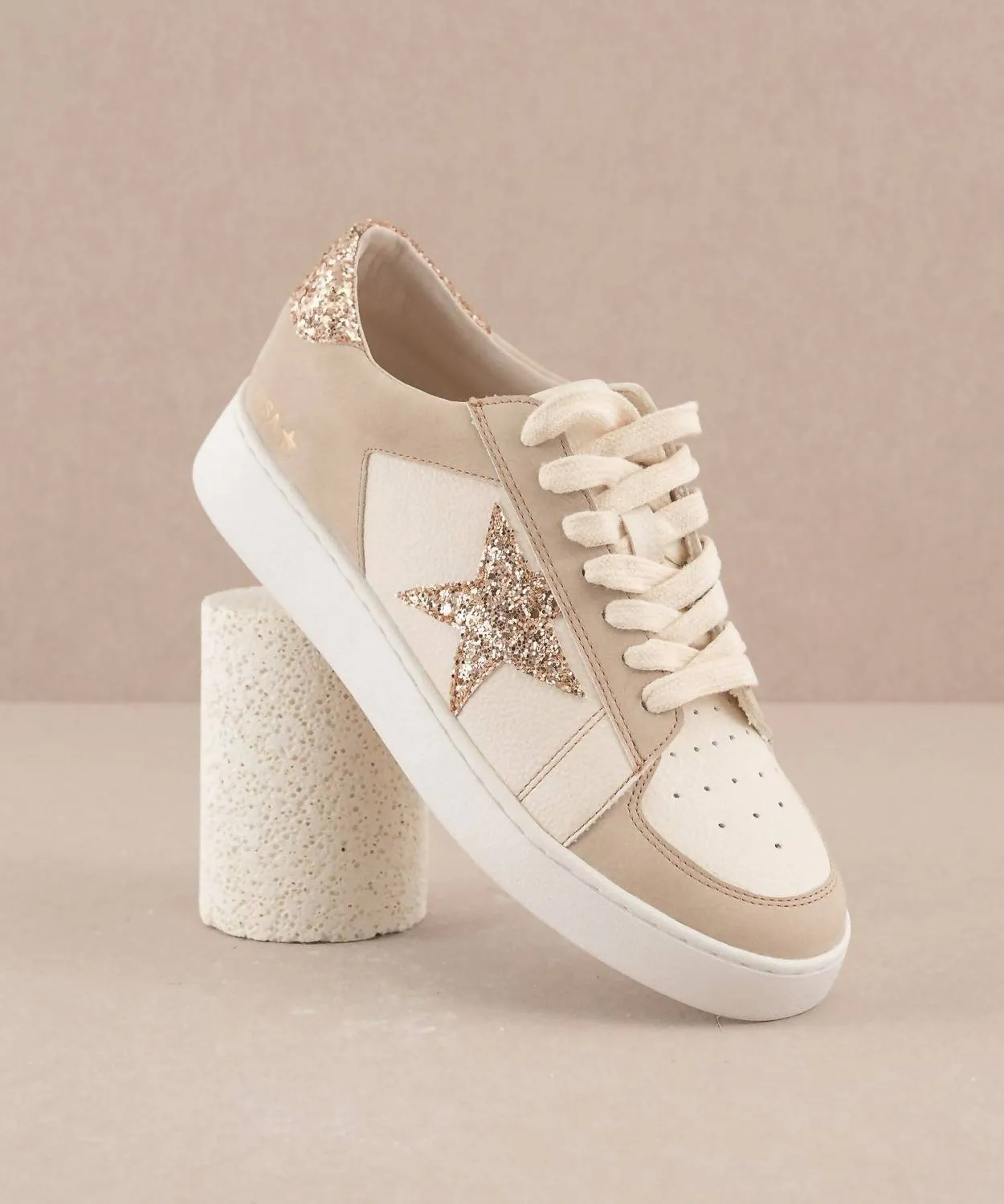 Women's The Liberty Star Sneakers In Beige