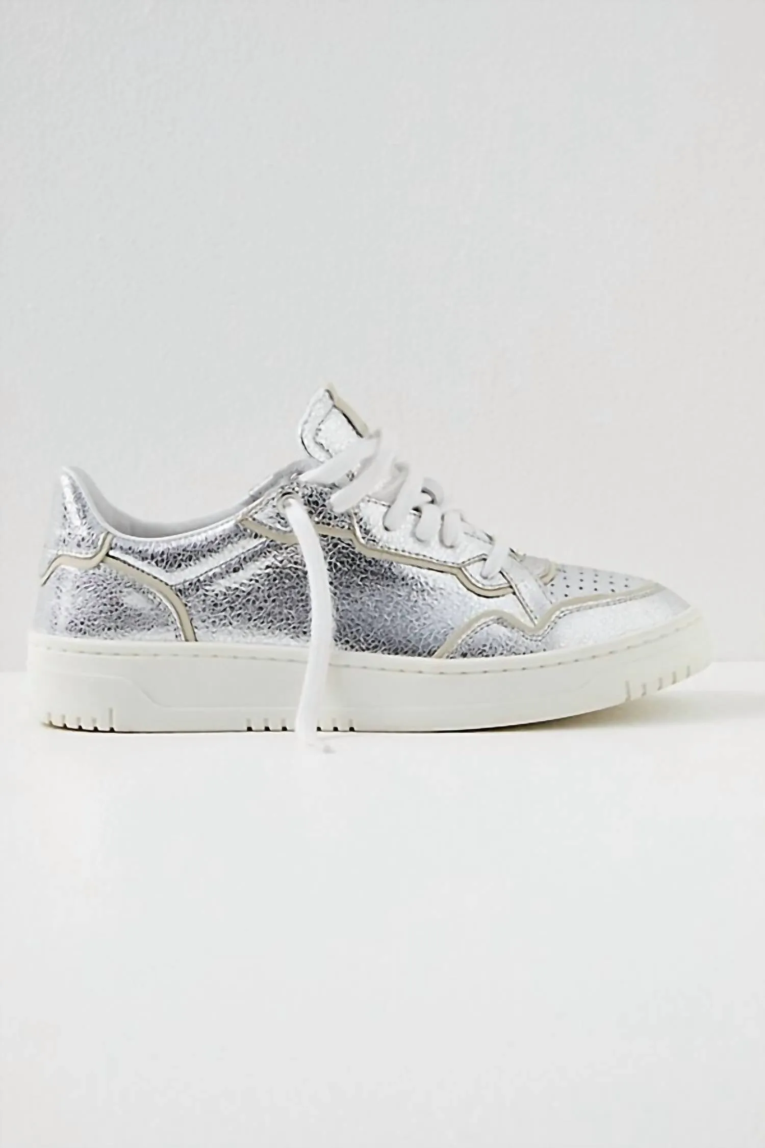 Women's Thirty Love Court Sneaker In Silver
