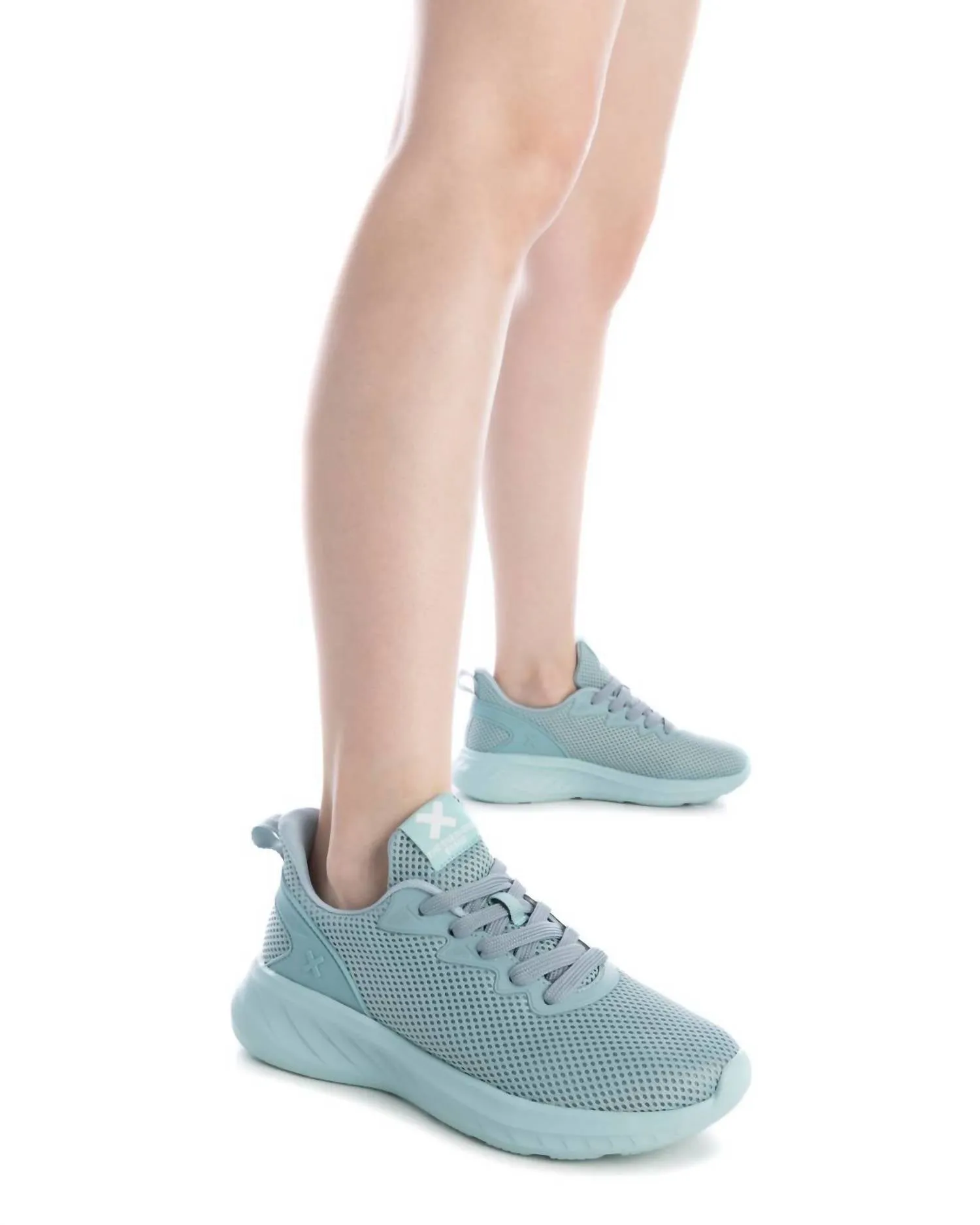 Women's Trainer Sneakers In Aqua