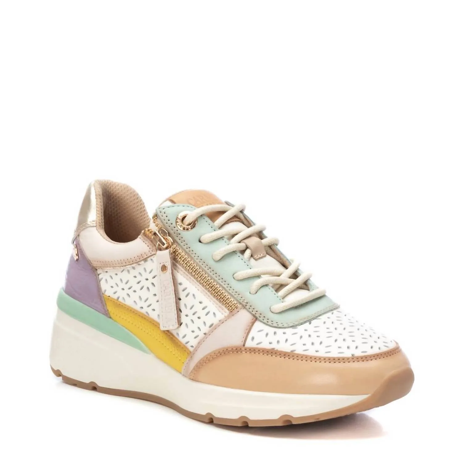 Women's Trainer Sneakers In Aqua