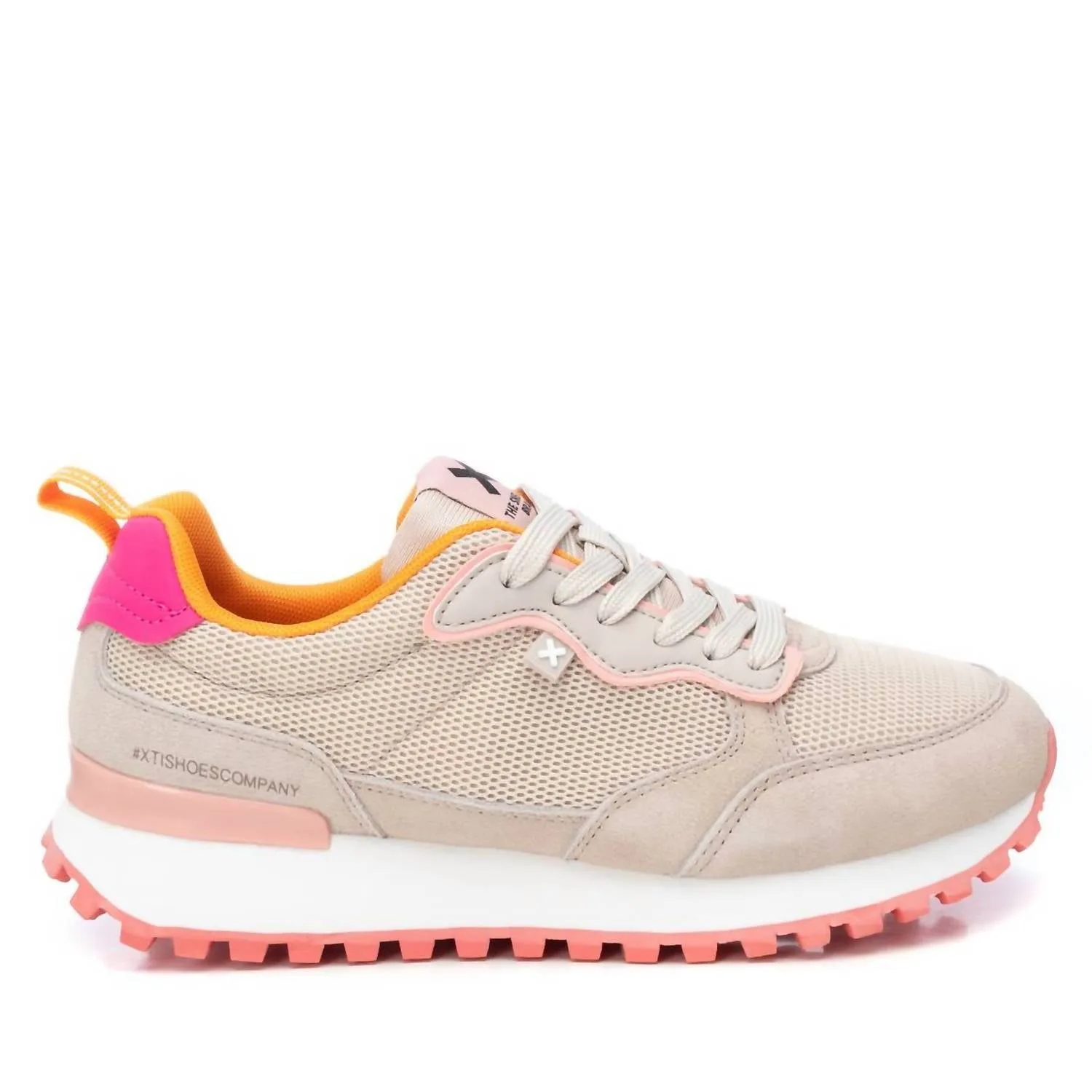 Women's Trainer Sneakers In Beige