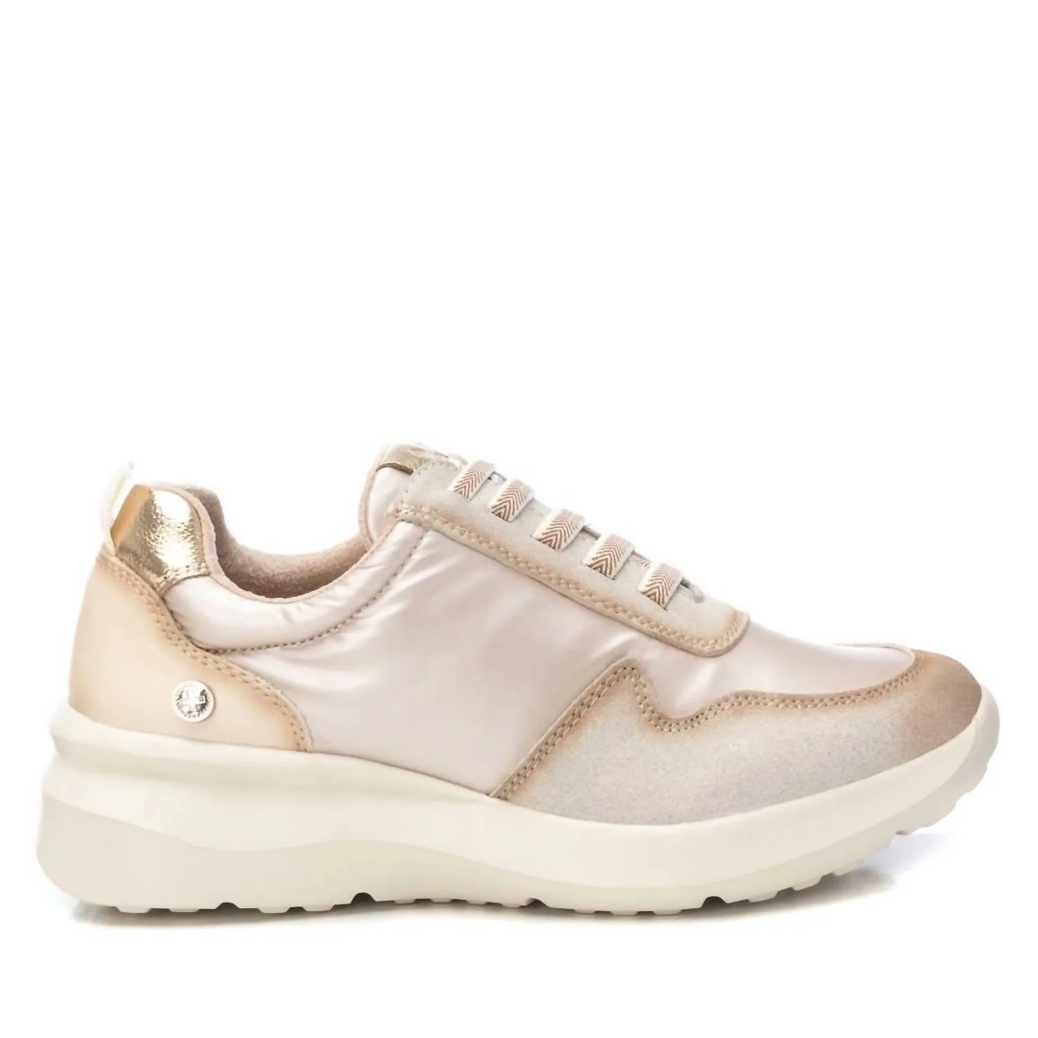 Women's Trainer Sneakers In Beige