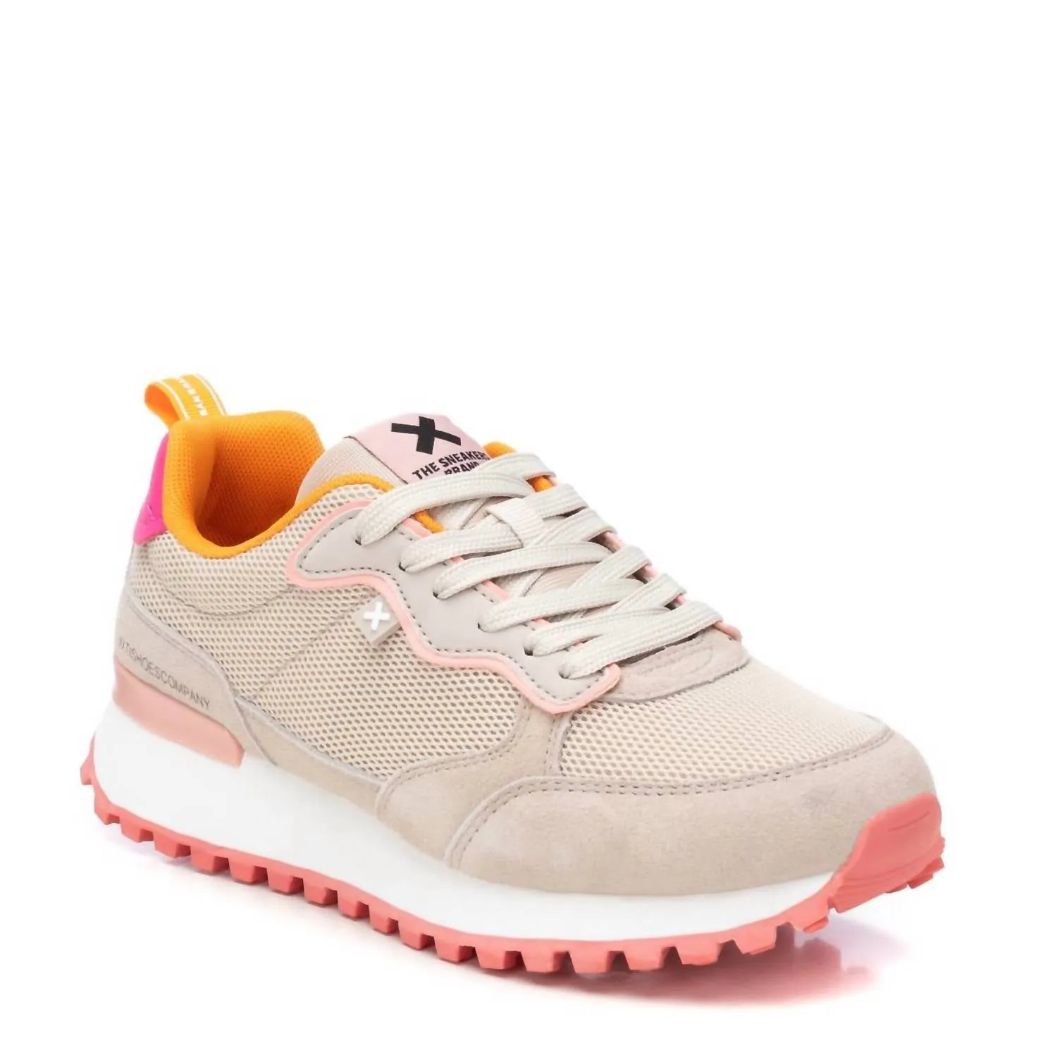 Women's Trainer Sneakers In Beige