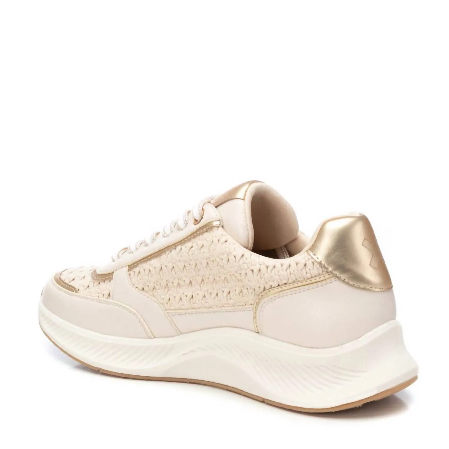 Women's Trainer Sneakers In Beige