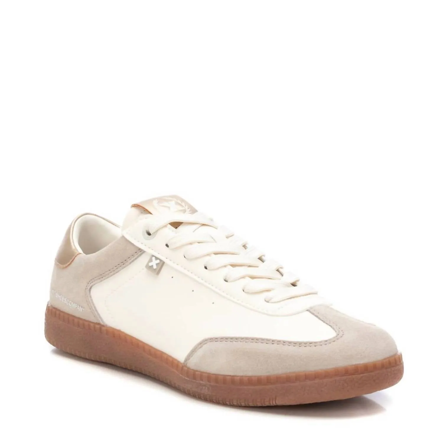 Women's Trainer Sneakers In Gold