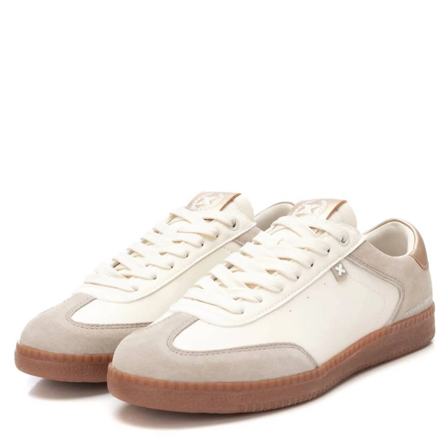 Women's Trainer Sneakers In Gold