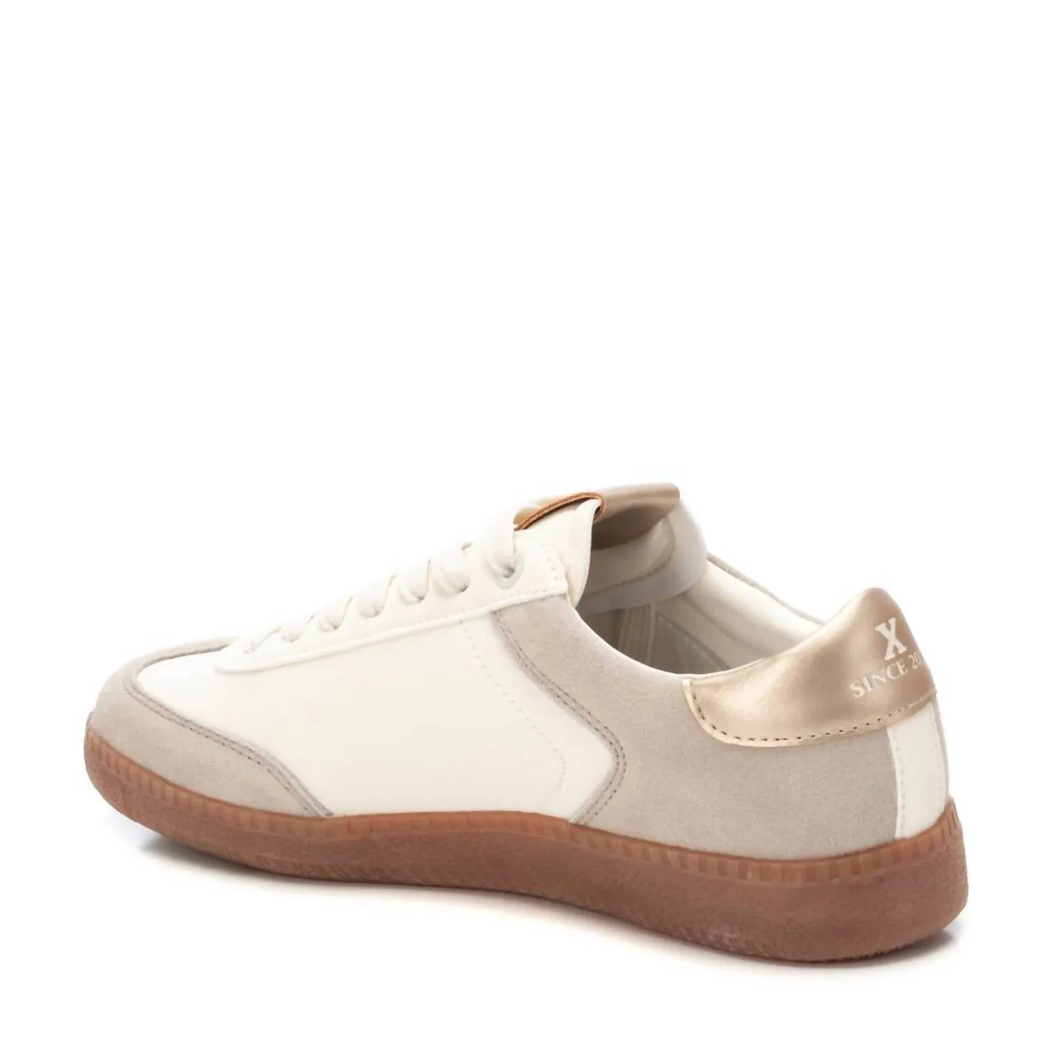 Women's Trainer Sneakers In Gold