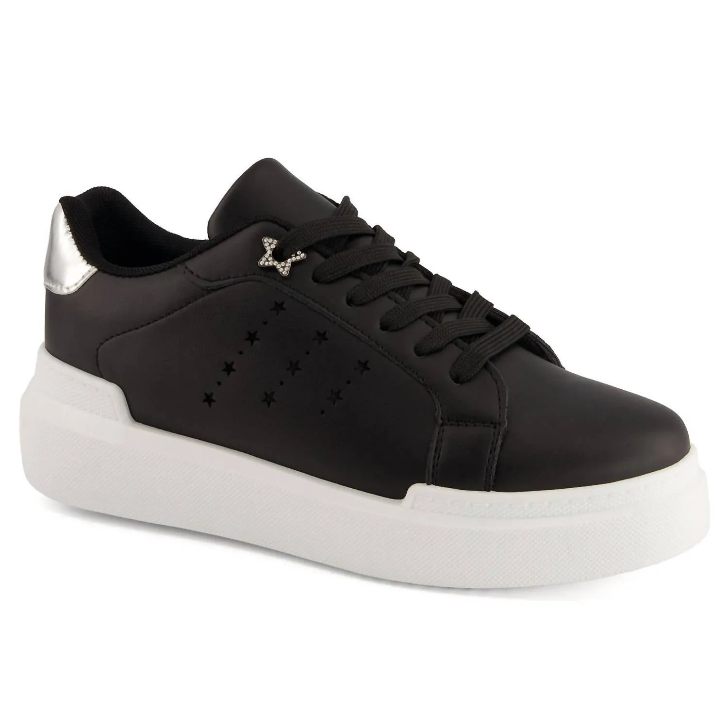 Women's Urban Platform Sneakers In Black