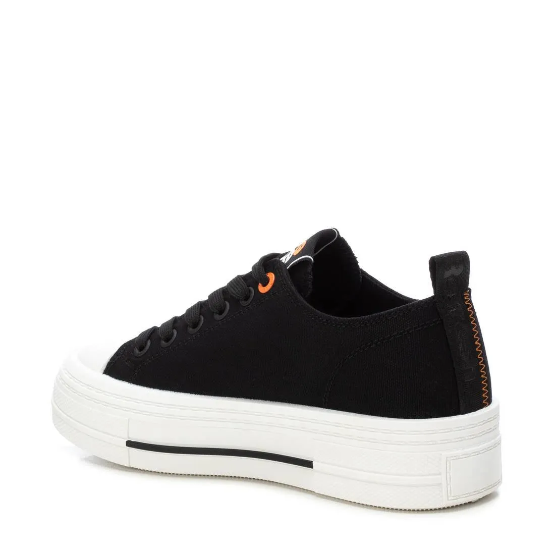 Women's Urban Style Canvas Platform Sneakers Refresh By Xti