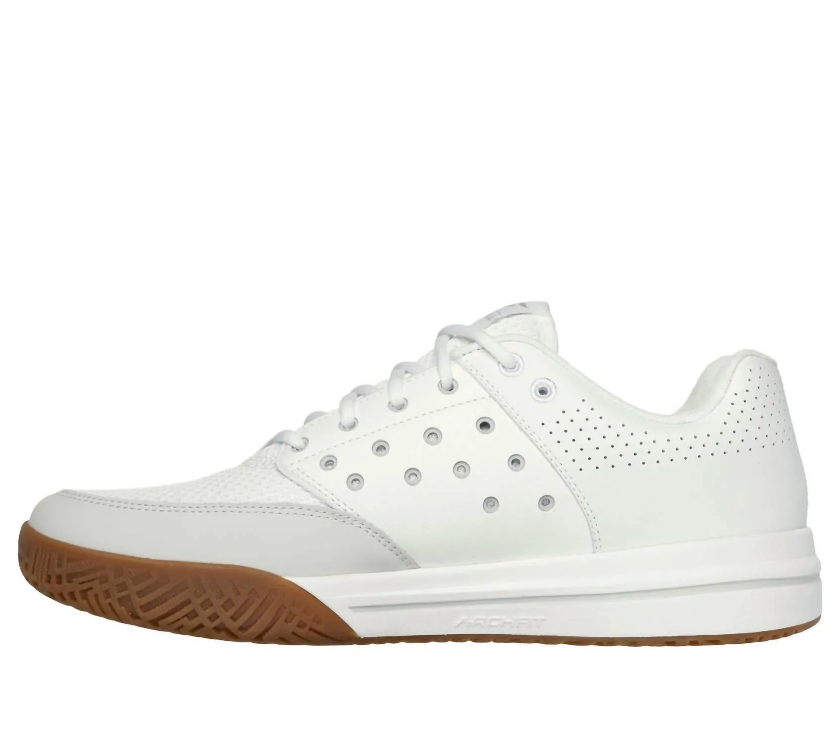 Women's Viper Court Luxe Sneaker In White Grey