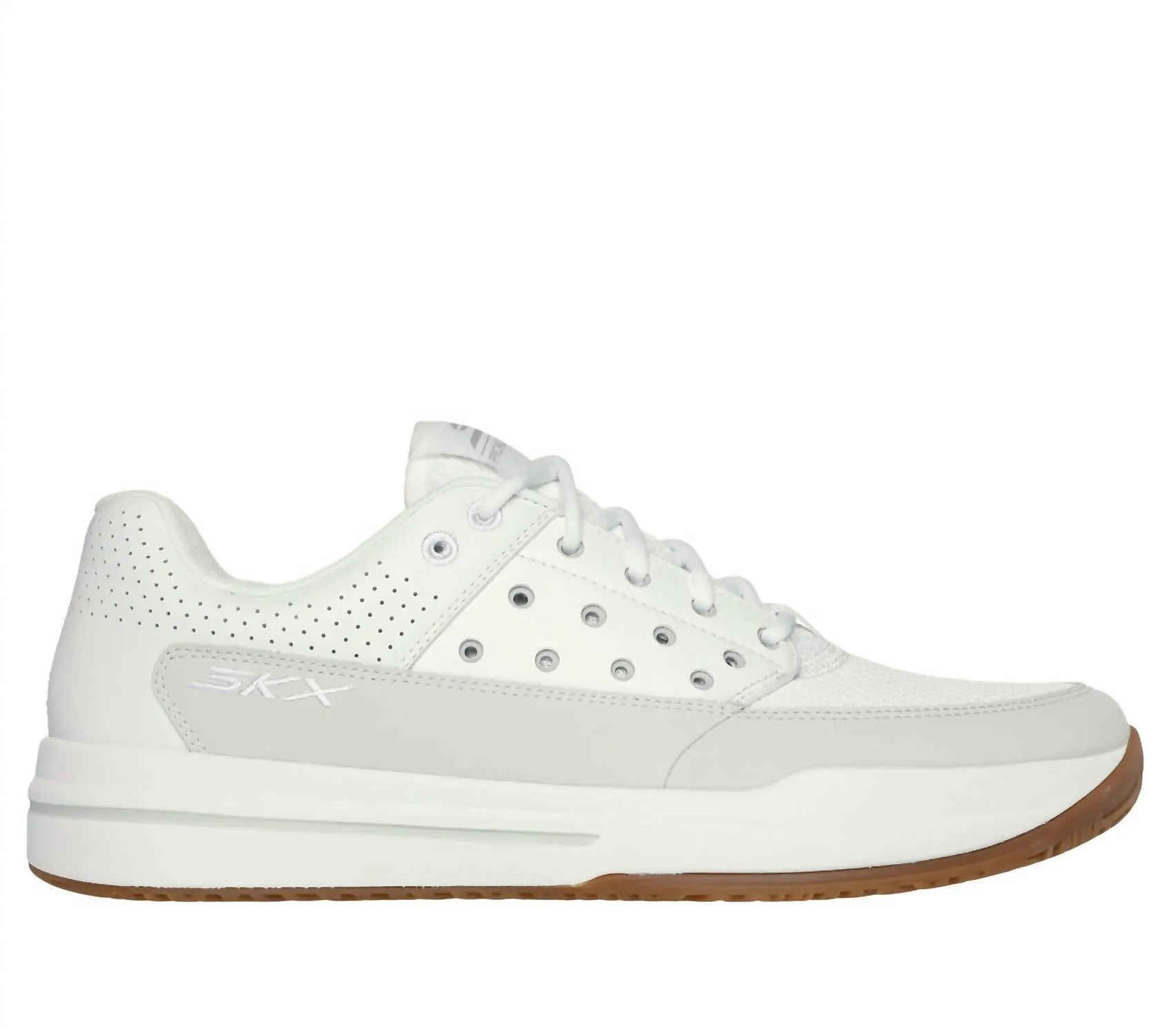 Women's Viper Court Luxe Sneaker In White Grey