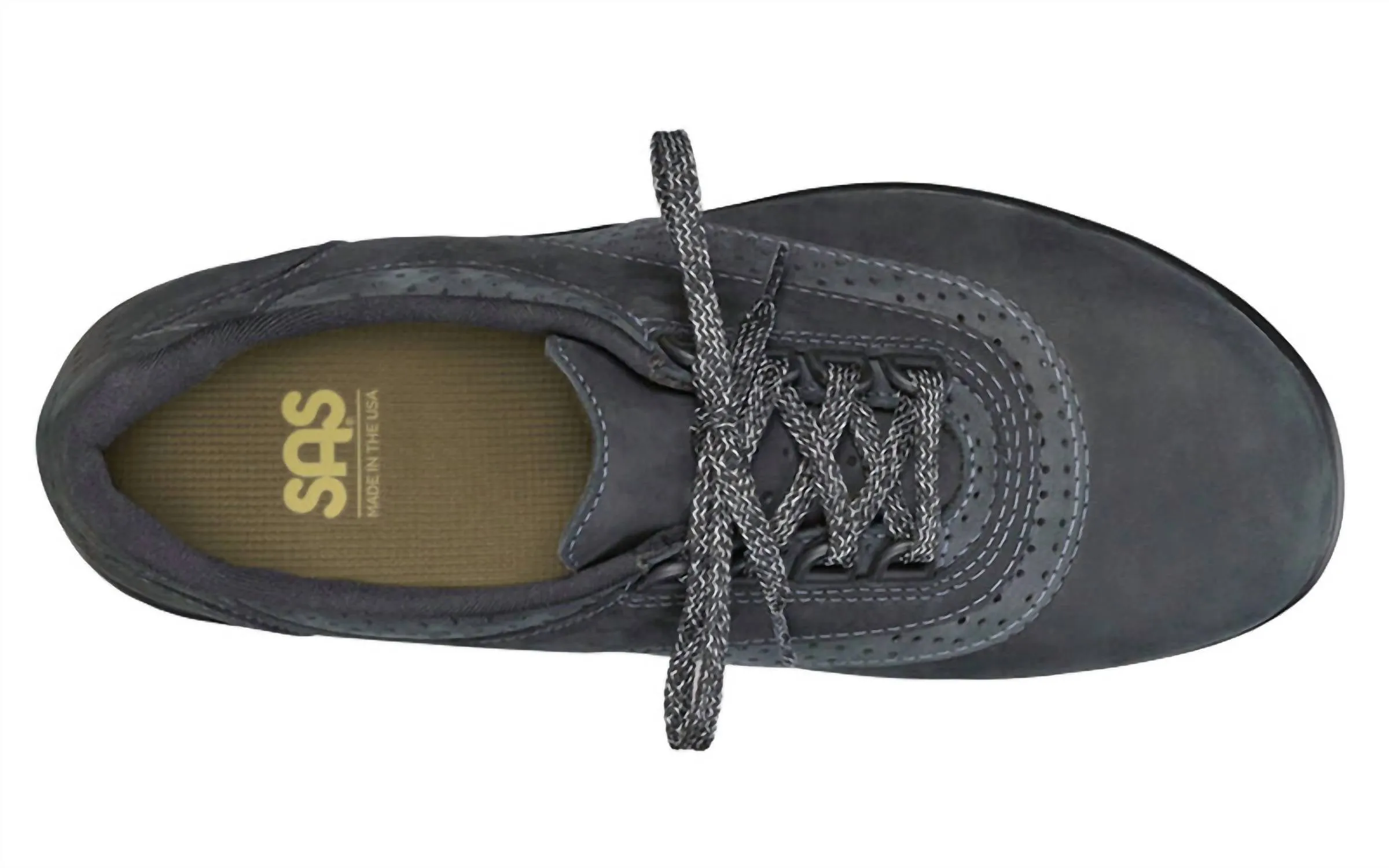 Women's Walk Easy Walking Shoe In Nero Charcoal