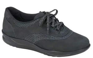 Women's Walk Easy Walking Shoe In Nero Charcoal