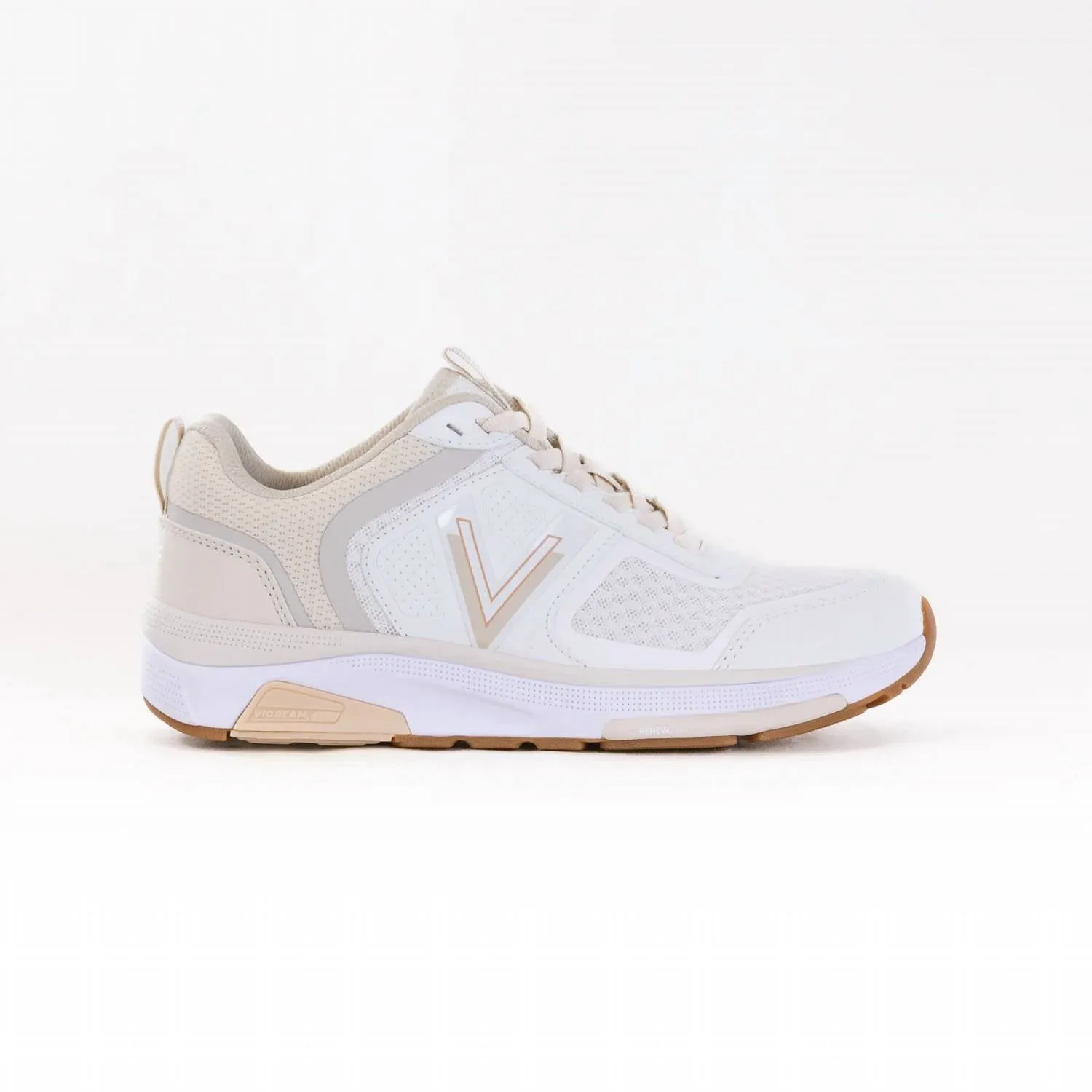 Women's Walk Strider Sneaker In White/cream