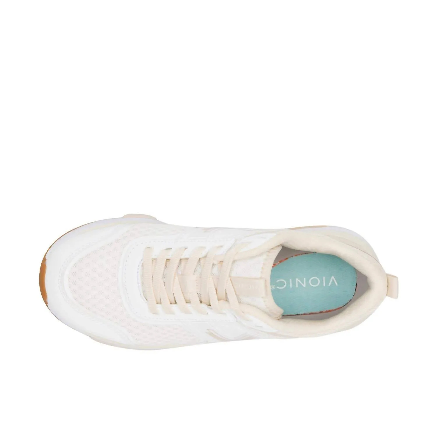 Women's Walk Strider Sneaker In White/cream