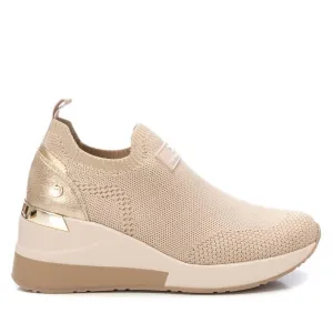 Women's Wedge Comfort Sneakers In Beige