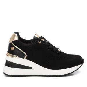 Women's Wedge Comfort Sneakers In Black