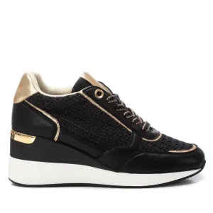 Women's Wedge Sneakers In Black