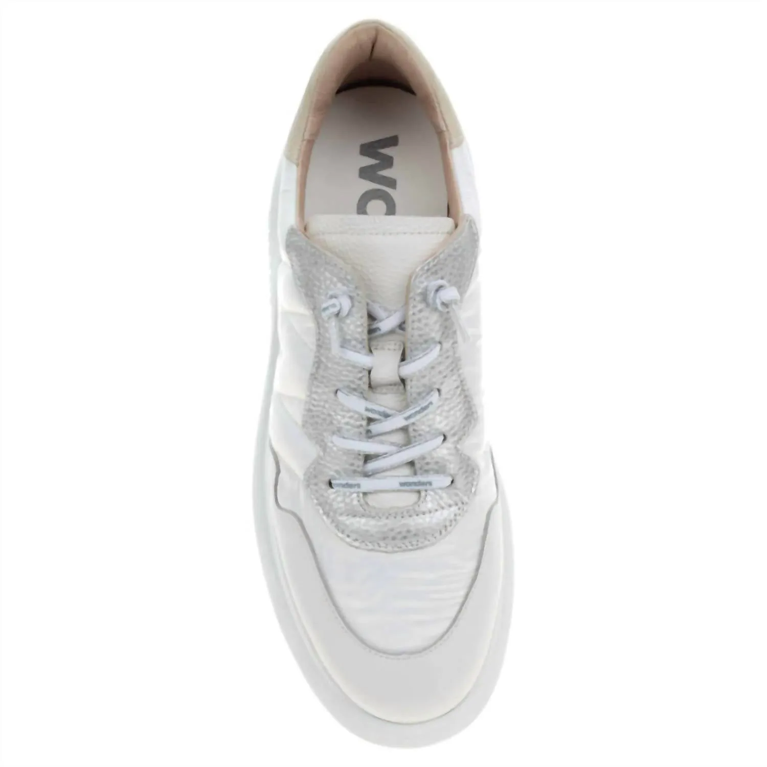 Women's Wild V Off Nessa Blanco Sneakers In White