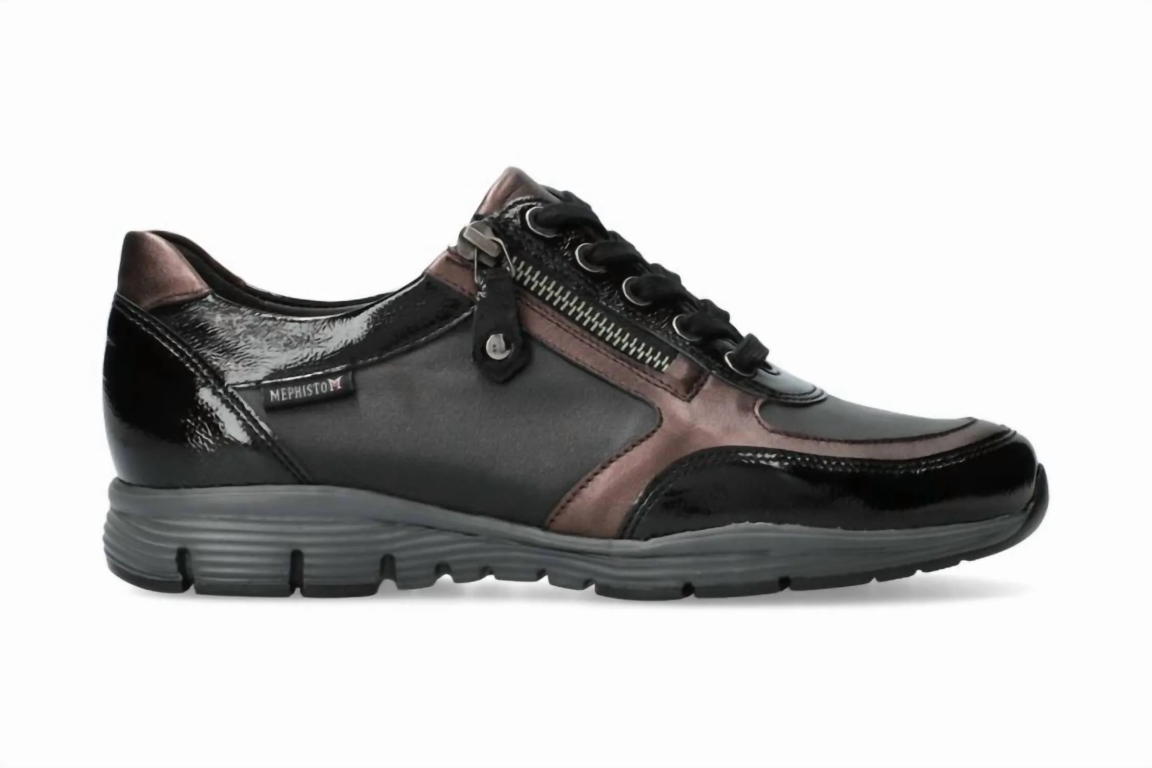 Women's Ylona Sneaker In Black Patent