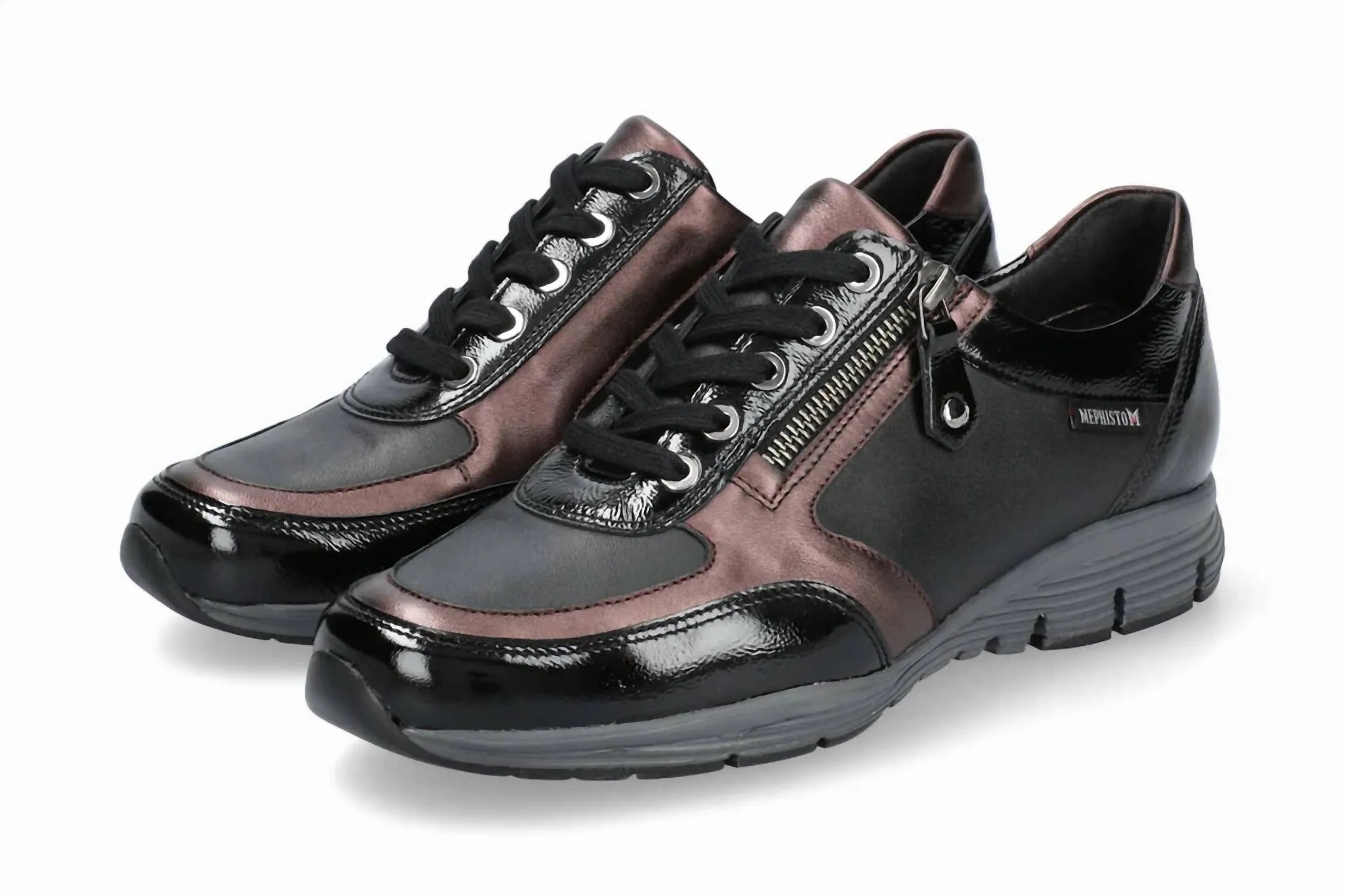 Women's Ylona Zipper Sneaker In Black