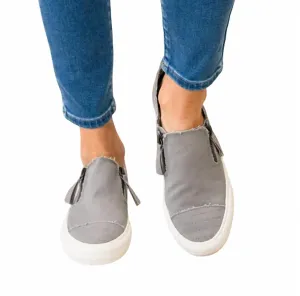 Women's Zippy Sneakers In Grey